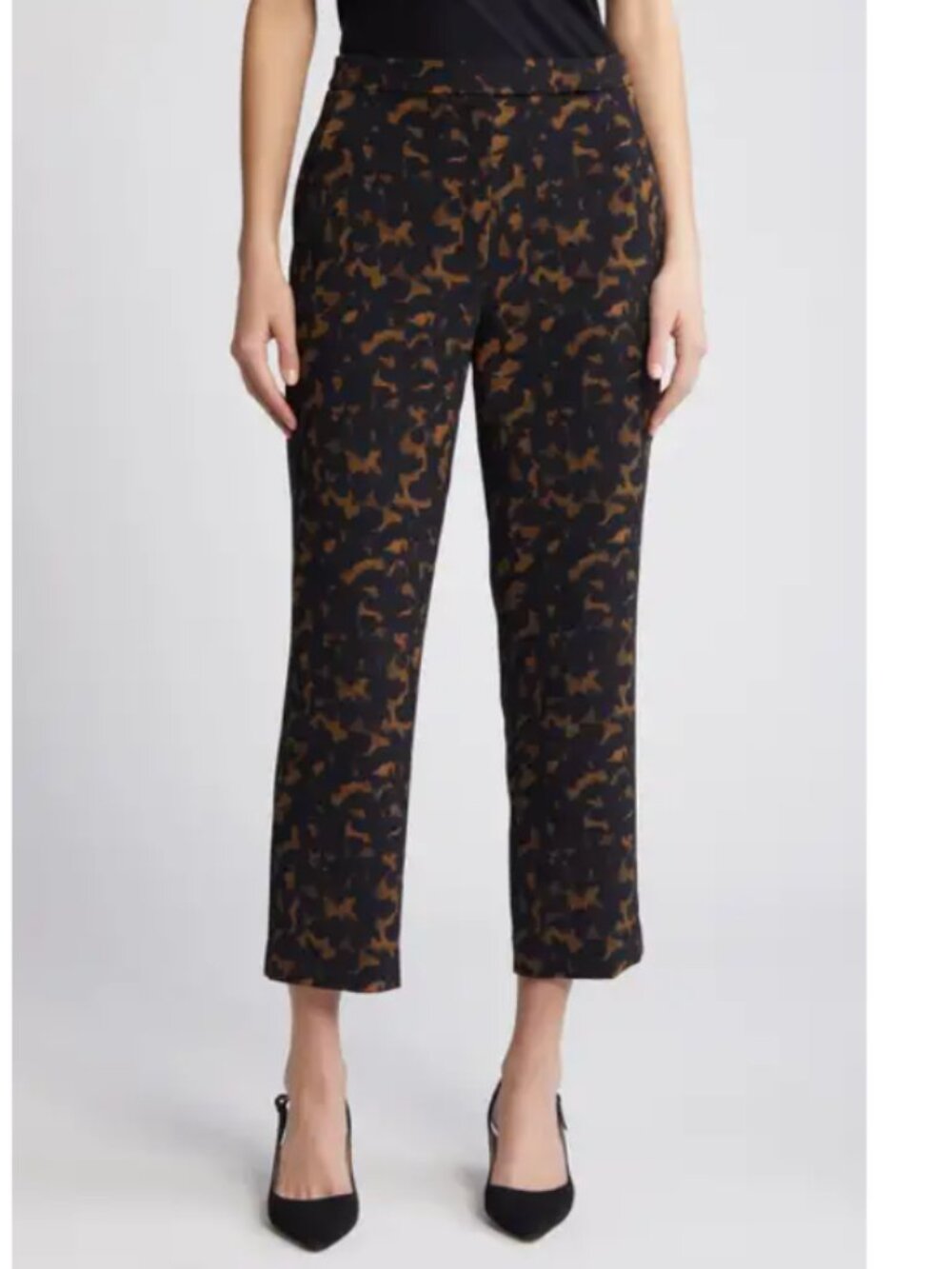 Theory Cropped Trouser Pants size 8